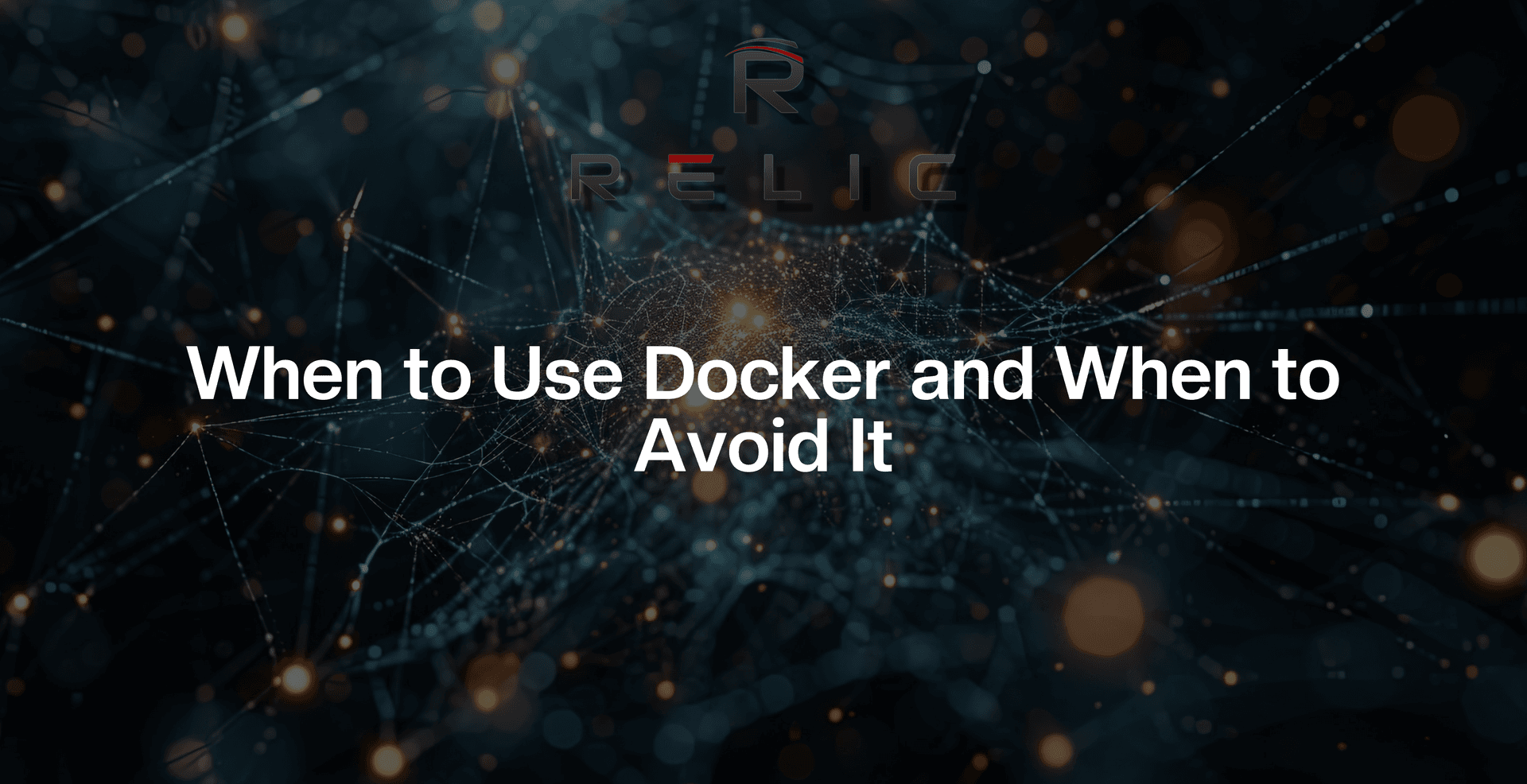 Docker containers on cloud infrastructure